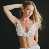 Baby Caterpillar Earrings - Silver