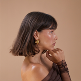 Dina Hoops - Gold