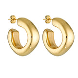 Dina Hoops - Gold