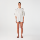 Pippa Oversized Tee - Cream