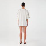 Pippa Oversized Tee - Cream