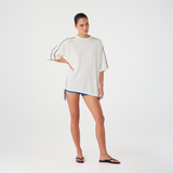 Pippa Oversized Tee - Cream