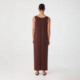 Poppy Maxi Dress - Chocolate