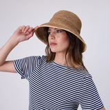 Positano Bucket Hat - Tea  / Natural