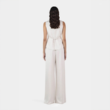 Rey Satin Vest - Ivory