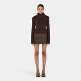Roxanne Turtleneck - Chocolate