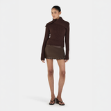 Roxanne Turtleneck - Chocolate