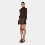 Roxanne Turtleneck - Chocolate