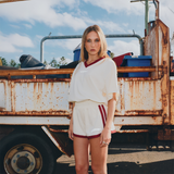 Reflective V Neck Tee