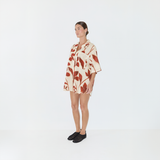 Cotton Shirt - Ruby Floral
