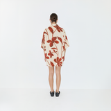 Cotton Shirt - Ruby Floral