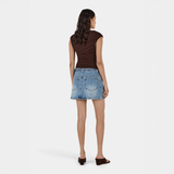 Sago Draped Top - Chocolate