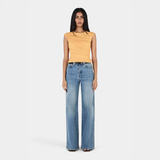 Sago Draped Top - Mango