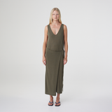 Sarina Wrap Maxi Dress