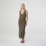 Sarina Wrap Maxi Dress