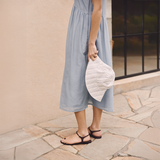 Soleil Linen Hat - Coastal Stripe