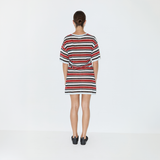 T-Shirt Knit Dress - Bold Stripe