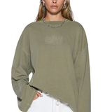 State Stencil Boyfriend Longleeve Tee