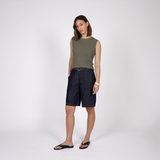 Terra Knit Tank - Olive