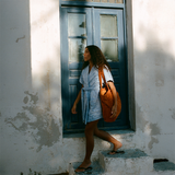 Towelling Beach Bag - Kin Clay