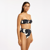 U Trim Bandeau Bikini Top - Cactus Garden