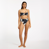 U Trim Bandeau Bikini Top - Cactus Garden