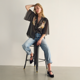 Zoe Embroidered Blouse