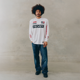 Icon Moto Tee - White